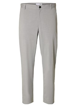 SELECTED HOMME Spodnie chino w kolorze szarym ze sklepu Limango Polska w kategorii Spodnie męskie - zdjęcie 184041747