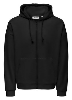 ONLY &amp; SONS Bluza w kolorze czarnym ze sklepu Limango Polska w kategorii Bluzy męskie - zdjęcie 184041757