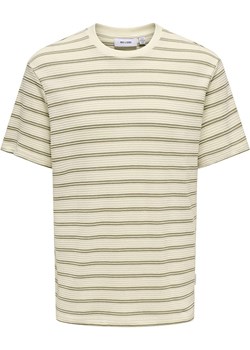 ONLY &amp; SONS Koszulka &quot;Ian&quot; w kolorze beżowym ze sklepu Limango Polska w kategorii T-shirty męskie - zdjęcie 184043136
