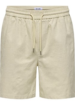 ONLY &amp; SONS Szorty w kolorze beżowym ze sklepu Limango Polska w kategorii Spodenki męskie - zdjęcie 184043206
