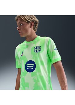 Męska koszulka piłkarska Nike Dri-FIT FC Barcelona Stadium 2024/25 (wersja trzecia) – replika - Żółty ze sklepu Nike poland w kategorii T-shirty męskie - zdjęcie 184044159