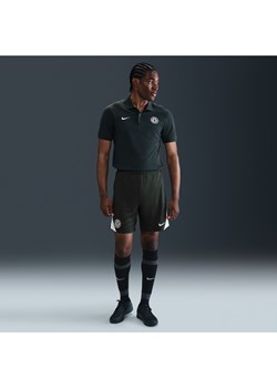 Męskie spodenki piłkarskie z dzianiny Nike Dri-FIT Chelsea F.C. Strike - Zieleń ze sklepu Nike poland w kategorii Spodenki męskie - zdjęcie 184044169