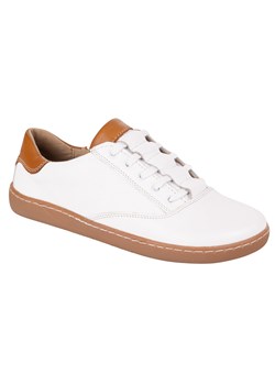 Sneakersy barefoot damskie Maja Olivier – anatomiczne buty skórzane białe ze sklepu butyolivier w kategorii Buty sportowe damskie - zdjęcie 184044318