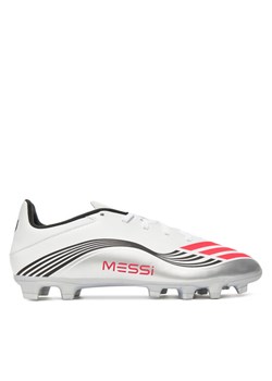 Buty do piłki nożnej adidas F50 Messi Club JP7443 Biały ze sklepu eobuwie.pl w kategorii Buty sportowe męskie - zdjęcie 184044625