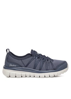 Sneakersy Skechers Graceful-Soft Soul 100692/NVY Granatowy ze sklepu eobuwie.pl w kategorii Buty sportowe damskie - zdjęcie 184044709