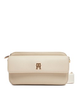 Torebka Tommy Hilfiger DISTINCT CAMERA BAG AW0AW17455 Beżowy ze sklepu eobuwie.pl w kategorii Listonoszki - zdjęcie 184044715