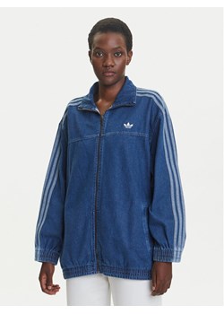 adidas Kurtka jeansowa adicolor Denim Adilenium JY2896 Niebieski Oversize ze sklepu MODIVO w kategorii Kurtki damskie - zdjęcie 184045519
