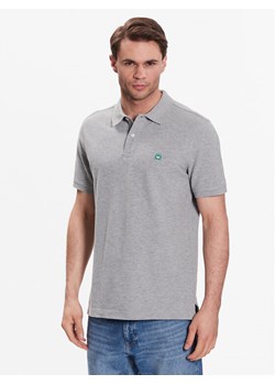 United Colors Of Benetton Polo 3089J3179 Szary Regular Fit ze sklepu MODIVO w kategorii T-shirty męskie - zdjęcie 184045538