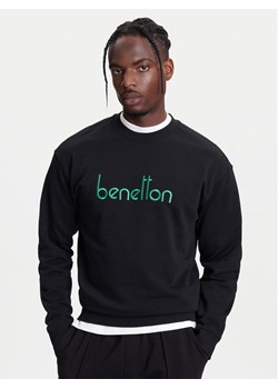United Colors Of Benetton Bluza 3FWYU109S Szary Regular Fit ze sklepu MODIVO w kategorii Bluzy męskie - zdjęcie 184045556