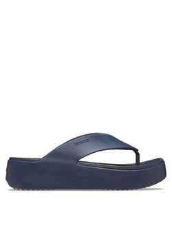 Crocs Japonki Getaway Platform Flip 209410 Granatowy ze sklepu MODIVO w kategorii Klapki damskie - zdjęcie 184045559