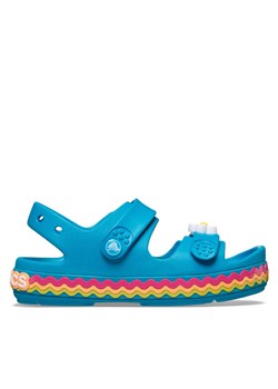 Crocs Sandały Kids’ Crocband Cruiser Ricrac Sandal 211028 Niebieski ze sklepu MODIVO w kategorii Sandały dziecięce - zdjęcie 184045567