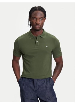 United Colors Of Benetton Polo 3089J3179 Zielony Regular Fit ze sklepu MODIVO w kategorii T-shirty męskie - zdjęcie 184045635