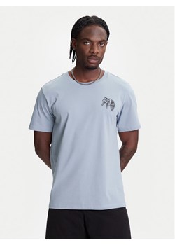 Converse T-Shirt Skeleton Party 10027726-A03 Błękitny Regular Fit ze sklepu MODIVO w kategorii T-shirty męskie - zdjęcie 184045655