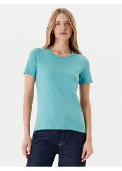 United Colors Of Benetton T-Shirt 3GA2E16A0 Zielony Regular Fit ze sklepu MODIVO w kategorii Bluzki damskie - zdjęcie 184045686