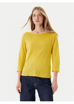 United Colors Of Benetton Bluzka 37UJD109X Żółty Regular Fit ze sklepu MODIVO w kategorii Bluzki damskie - zdjęcie 184045746