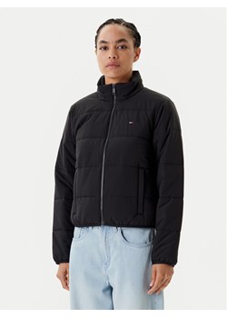 Tommy Jeans Kurtka przejściowa DW0DW20958 Czarny Regular Fit ze sklepu MODIVO w kategorii Kurtki damskie - zdjęcie 184045757