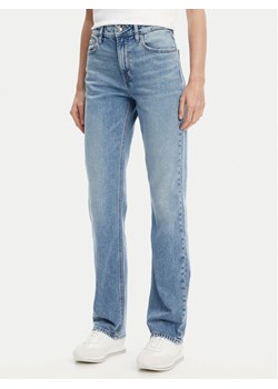 Calvin Klein Jeans Jeansy LV047B914G Niebieski Straight Fit ze sklepu MODIVO w kategorii Jeansy damskie - zdjęcie 184045768