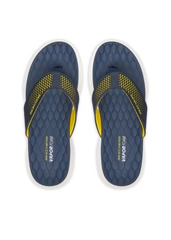 Skechers Japonki Vapor Foam Sandal-Sayto 232894/NVYL Granatowy ze sklepu MODIVO w kategorii Klapki męskie - zdjęcie 184045805