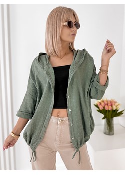 bluza bayonne khaki one size ze sklepu UBRA w kategorii Bluzy damskie - zdjęcie 184048267