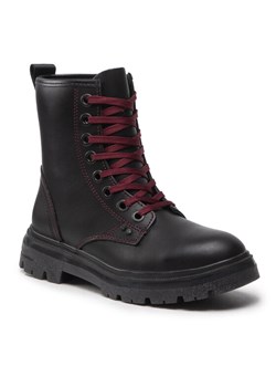 Botki Wrangler Clash WL22570A Czarny ze sklepu eobuwie.pl w kategorii Workery damskie - zdjęcie 184048645
