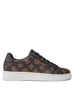 Sneakersy Guess Beckie10 FLPB10 FAL12 Czarny ze sklepu eobuwie.pl w kategorii Trampki damskie - zdjęcie 184048657