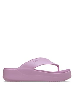 Japonki Crocs Getaway Platform Flip 209410 Różowy ze sklepu eobuwie.pl w kategorii Klapki damskie - zdjęcie 184048668