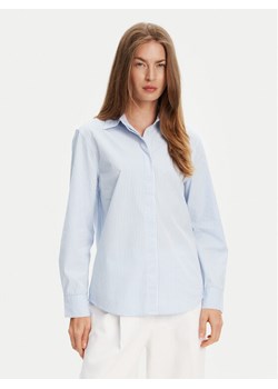 United Colors Of Benetton Koszula 59T7DQ0BH Błękitny Regular Fit ze sklepu MODIVO w kategorii Koszule damskie - zdjęcie 184048866
