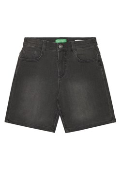 United Colors Of Benetton Szorty jeansowe 44LGC9048 Szary Regular Fit ze sklepu MODIVO w kategorii Spodenki chłopięce - zdjęcie 184048868