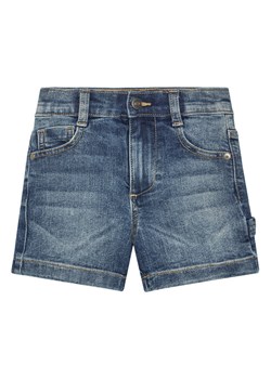 United Colors Of Benetton Szorty jeansowe 4PORG902I Granatowy Straight Fit ze sklepu MODIVO w kategorii Spodenki chłopięce - zdjęcie 184048895