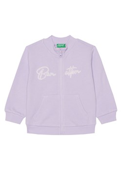 United Colors Of Benetton Bluza 3J70G503N Fioletowy Regular Fit ze sklepu MODIVO w kategorii Bluzy dziewczęce - zdjęcie 184048926