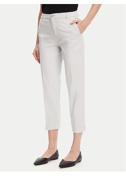 United Colors Of Benetton Chinosy 4CDR558R5 Szary Slim Fit ze sklepu MODIVO w kategorii Spodnie damskie - zdjęcie 184048947