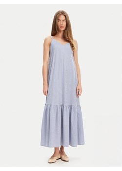 United Colors Of Benetton Sukienka letnia 4SZRDV0B8 Niebieski Relaxed Fit ze sklepu MODIVO w kategorii Sukienki - zdjęcie 184048998