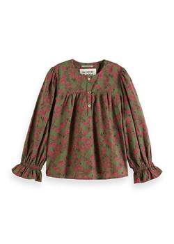 Scotch &amp; Soda Bluzka w kolorze zielono-różowym ze sklepu Limango Polska w kategorii Bluzki dziewczęce - zdjęcie 184052457
