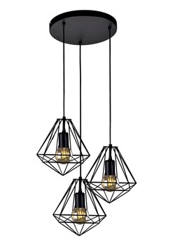Loftowa lampa driciana loftowa czarna K8-T68 ze sklepu Edinos.pl w kategorii Lampy wiszące - zdjęcie 184052808