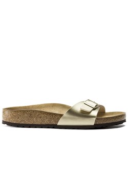 Klapki Birkenstock Madrid 1016107 - złote ze sklepu streetstyle24.pl w kategorii Klapki damskie - zdjęcie 184052889