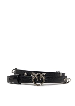 Pasek na talię Pinko Love Berry H1 Belt 20241 PLT01 102148 A1UI Czarny ze sklepu eobuwie.pl w kategorii Paski damskie - zdjęcie 184052926