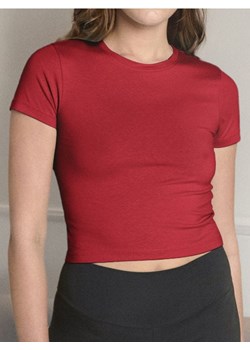 Sinsay - Crop top - czerwony ze sklepu Sinsay w kategorii Bluzki damskie - zdjęcie 184054436