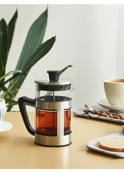 Sinsay - Zaparzacz do herbaty typu French Press - czarny ze sklepu Sinsay w kategorii Dzbanki i zaparzacze - zdjęcie 184054586
