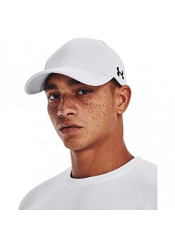 Męska czapka z daszkiem Under Armour Men's UA Team Blitzing - biała ze sklepu Sportstylestory.com w kategorii Czapki z daszkiem męskie - zdjęcie 184054689