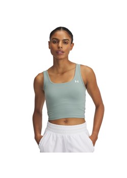 Damski top treningowy Under Armour Motion Tank Emea - zielony ze sklepu Sportstylestory.com w kategorii Bluzki damskie - zdjęcie 184054738