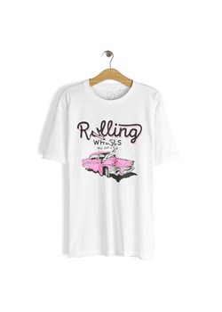 GATE Bawełniana koszulka z nadrukiem S ze sklepu gateshop w kategorii T-shirty męskie - zdjęcie 184055049