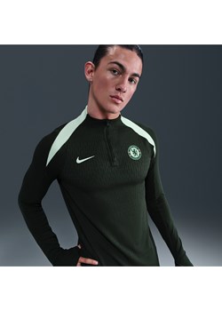 Męska treningowa koszulka piłkarska z dzianiny Nike Dri-FIT ADV Chelsea F.C. Strike Elite - Zieleń ze sklepu Nike poland w kategorii T-shirty męskie - zdjęcie 184055656