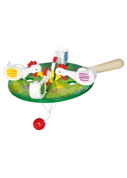 Goki Gra &quot;4 dziobiące kurczaki&quot; - 3+ ze sklepu Limango Polska w kategorii Zabawki - zdjęcie 184056206