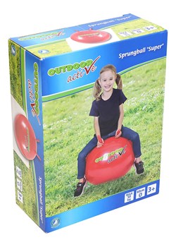 OUTDOOR Active Skoczek &quot;Super&quot; w kolorze czerwonym - 2+ ze sklepu Limango Polska w kategorii Zabawki - zdjęcie 184056637