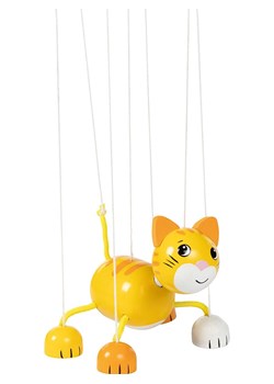 Goki Marionetka &quot;Kot&quot; w kolorze żółtym - 3+ ze sklepu Limango Polska w kategorii Zabawki - zdjęcie 184056655