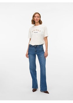 Vero Moda Koszulka w kolorze białym ze sklepu Limango Polska w kategorii Bluzki damskie - zdjęcie 184056766