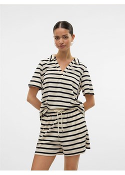 Vero Moda Koszulka polo w kolorze białym ze sklepu Limango Polska w kategorii Bluzki damskie - zdjęcie 184056817