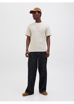 Jack &amp; Jones Koszulka w kolorze beżowym ze sklepu Limango Polska w kategorii T-shirty męskie - zdjęcie 184057155