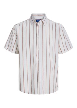 Jack &amp; Jones Koszula &quot;Joshua&quot; w kolorze biało-brązowym ze sklepu Limango Polska w kategorii Koszule męskie - zdjęcie 184057199