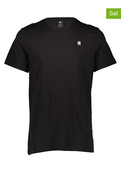 G-Star Koszulki (3 szt.) w kolorze granatowym, białym i czarnym ze sklepu Limango Polska w kategorii T-shirty męskie - zdjęcie 184057357